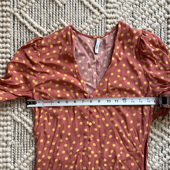 Mango Polka Dot Ruffled Dress - Picture 7 of 12